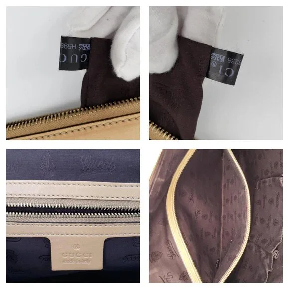 Authentic Gucci Guccissima Horsebit Leather Shoulder Bag 323-022026 - Picture 16 of 16